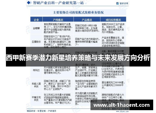 西甲新赛季潜力新星培养策略与未来发展方向分析