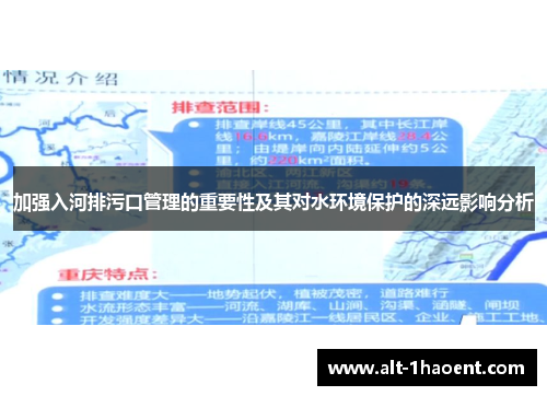 加强入河排污口管理的重要性及其对水环境保护的深远影响分析